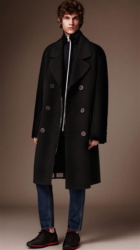 burberry parka mens|Burberry men's overcoat.